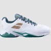 Babolat Footwear* Propulse Blast All Court Mens Trainers - White & Green