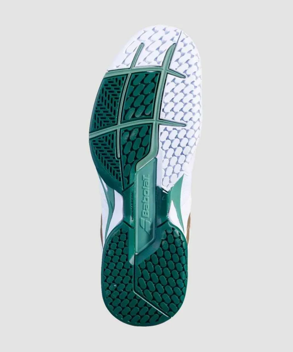 Babolat Footwear* Propulse Blast All Court Mens Trainers - White & Green