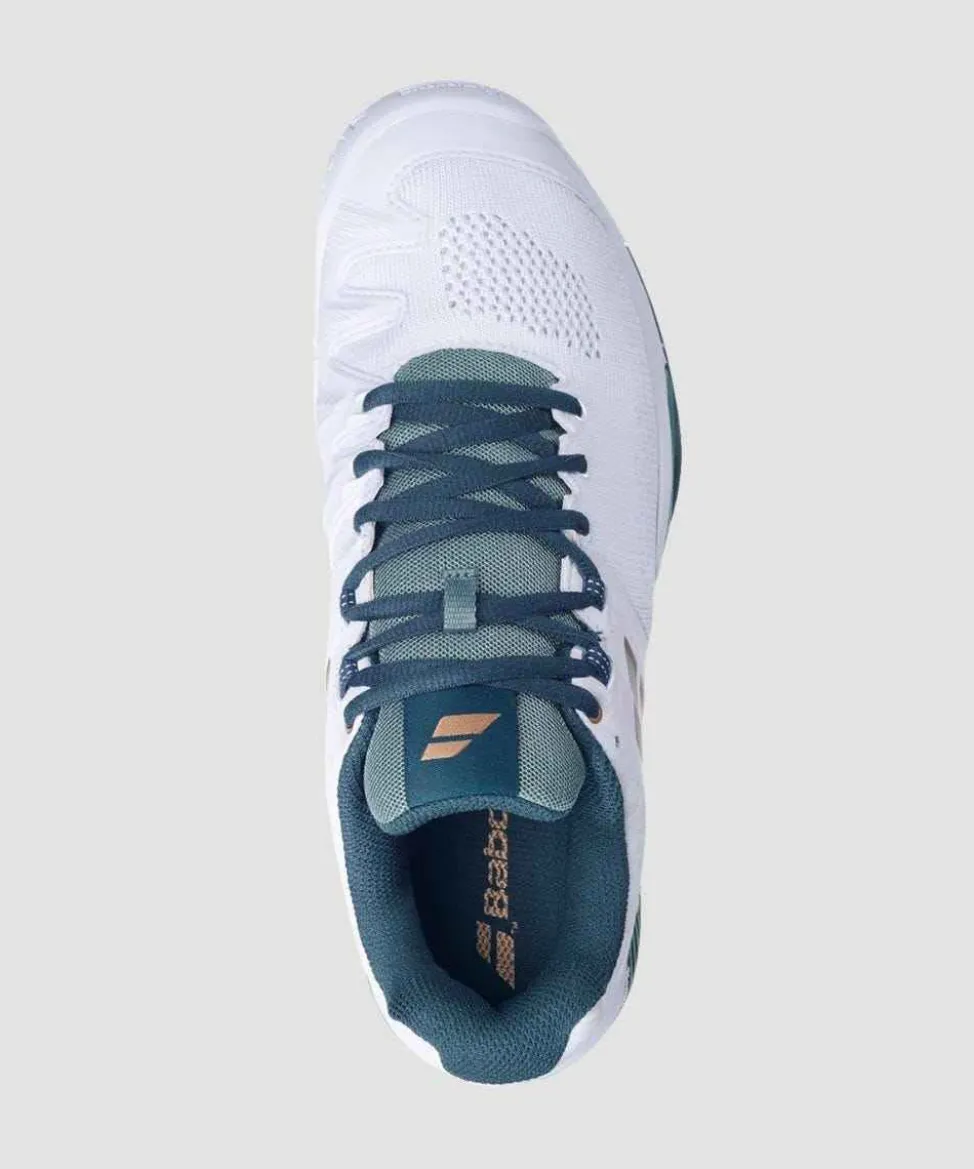 Babolat Footwear* Propulse Blast All Court Mens Trainers - White & Green