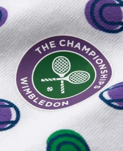 Wimbledon Baby*Babygrow Ball Spot - White