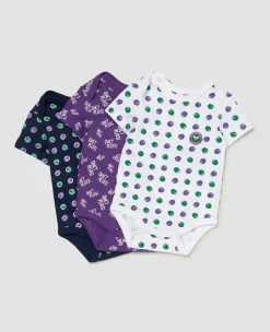 Wimbledon Baby*Babygrow Quiet Please - Purple