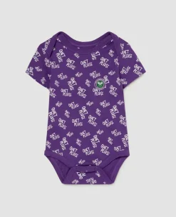 Wimbledon Baby*Babygrow Quiet Please - Purple