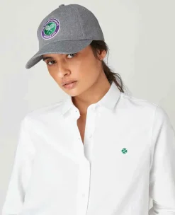 Wimbledon Headwear*Championships Logo Cap - Grey