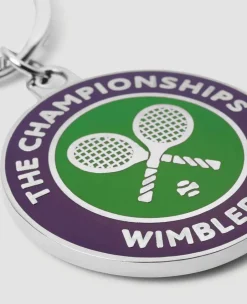 Wimbledon Keyrings*Championships Logo Metallic Keyring