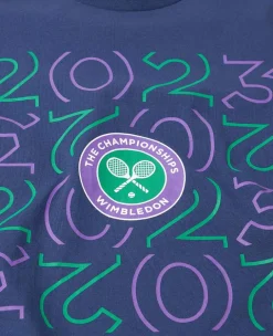 Wimbledon Tops & T-Shirts*Kids 2023 T-Shirt - Navy