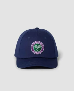 Wimbledon Headwear*Kids Championships Logo Cap - Navy
