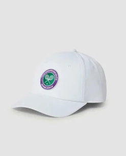Wimbledon Headwear*Kids Championships Logo Cap - White