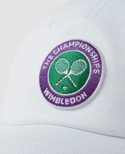 Wimbledon Headwear*Kids Championships Logo Cap - White