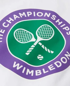 Wimbledon Tops & T-Shirts*Kids Championships Logo T-Shirt - White