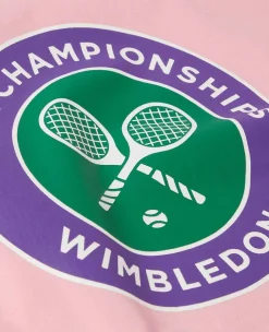 Wimbledon Tops & T-Shirts*Kids Championships Logo T-Shirt - Pink