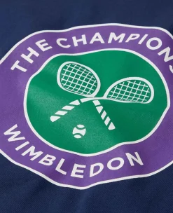 Wimbledon Tops & T-Shirts*Kids Championships Logo T-Shirt - Navy