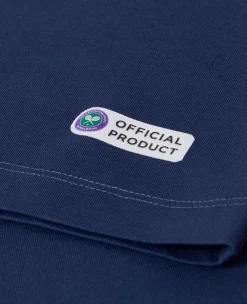 Wimbledon Tops & T-Shirts*Kids Championships Logo T-Shirt - Navy