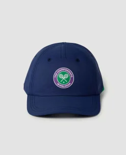 Wimbledon Headwear*Kids Championships Performance Cap - Navy