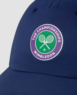 Wimbledon Headwear*Kids Championships Performance Cap - Navy