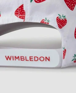 Wimbledon Headwear*Kids Championships Strawberry Cap - White