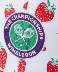 Wimbledon Headwear*Kids Championships Strawberry Cap - White
