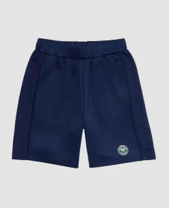 Wimbledon Bottoms*Kids Core Performance Shorts - Navy