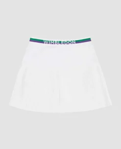 Wimbledon Sport*Kids Core Skort White