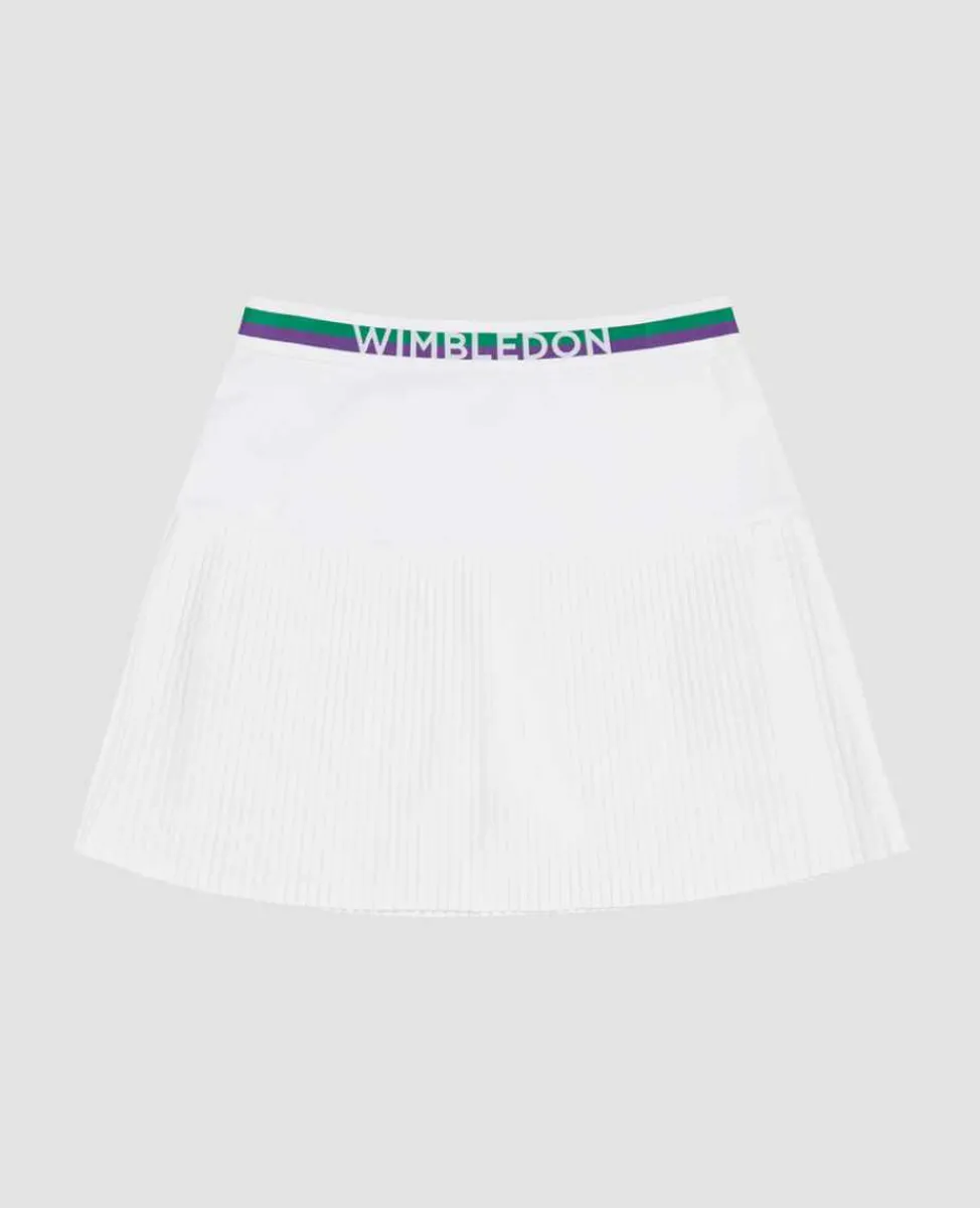 Wimbledon Sport*Kids Core Skort White