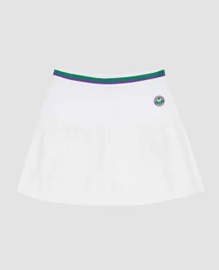 Wimbledon Sport*Kids Core Skort White