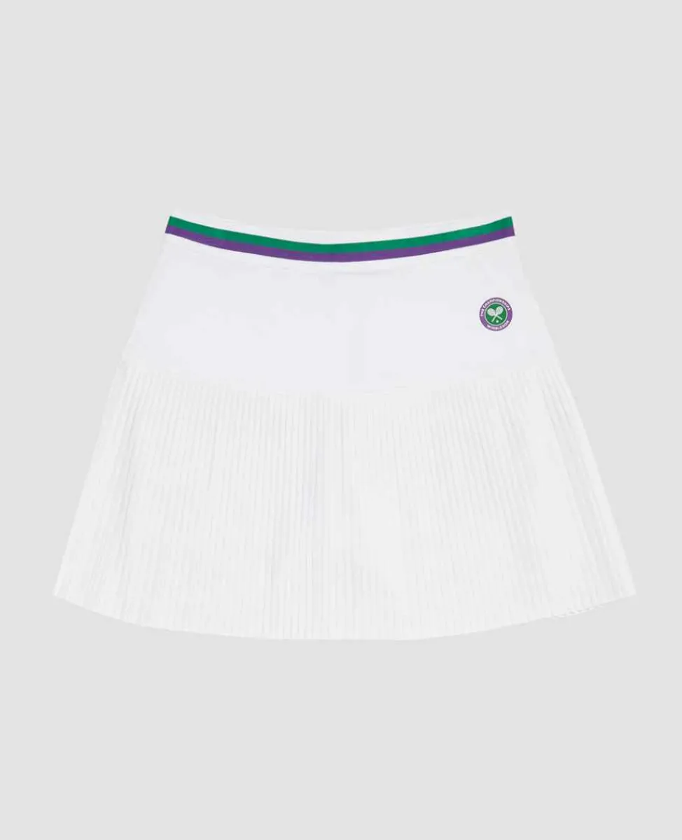 Wimbledon Sport*Kids Core Skort White
