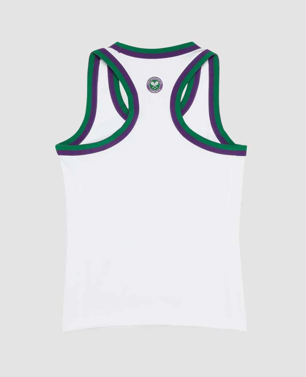 Wimbledon Sport*Kids Core Tank White