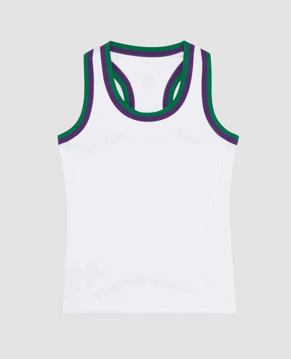 Wimbledon Sport*Kids Core Tank White