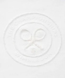 Wimbledon Sweatshirts*Kids Flocked Logo Sweatshirt - White