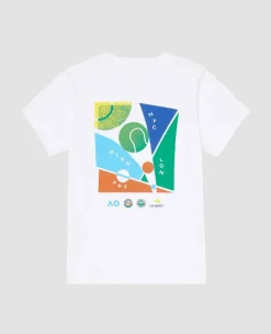 Wimbledon Tops & T-Shirts*Kids Grand Slam T-Shirt - White