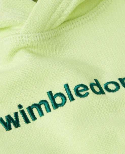 Wimbledon Sweatshirts*Kids Hooded Sweatshirt - Lime