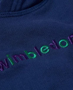 Wimbledon Sweatshirts*Kids Hooded Sweatshirt - Navy