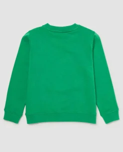 Wimbledon Sweatshirts*Kids Logo Sweatshirt - Green