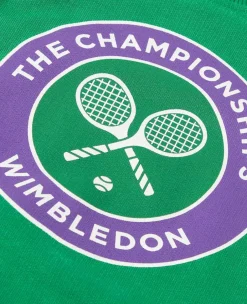 Wimbledon Sweatshirts*Kids Logo Sweatshirt - Green