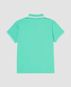 Wimbledon Tops & T-Shirts*Kids Pique Polo - Green