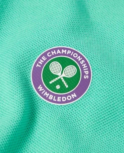 Wimbledon Tops & T-Shirts*Kids Pique Polo - Green