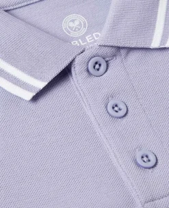 Wimbledon Tops & T-Shirts*Kids Pique Polo - Lilac