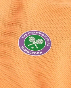 Wimbledon Tops & T-Shirts*Kids Pique Polo - Orange