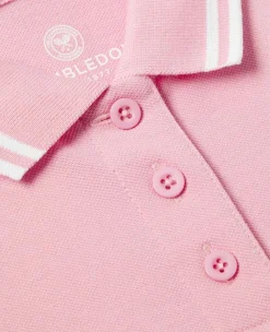 Wimbledon Tops & T-Shirts*Kids Pique Polo - Pink