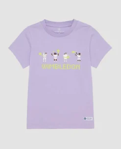 Wimbledon Tops & T-Shirts*Kids Player T-Shirt - Lilac