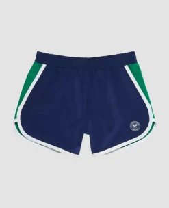 Wimbledon Sport*Kids Shorts - Navy & Green