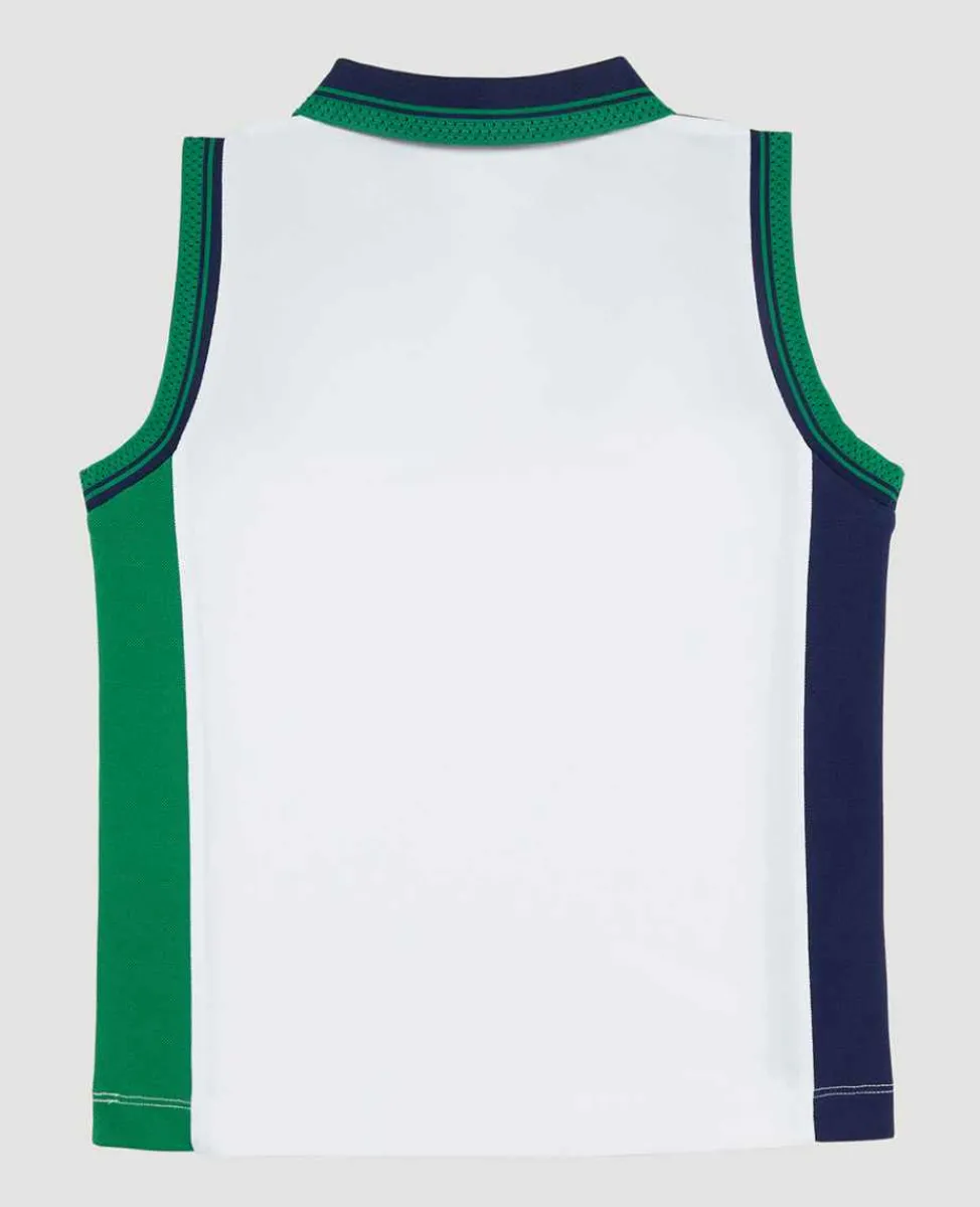 Wimbledon Sport*Kids Sleeveless Polo Multi