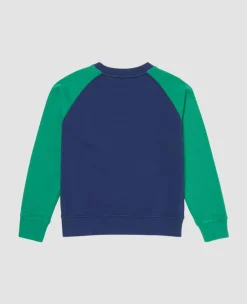 Wimbledon Sweatshirts*Kids Sweatshirt - Navy & Green