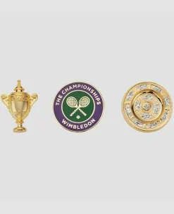 Wimbledon Trophies*Lapel Badge Set - Trophies