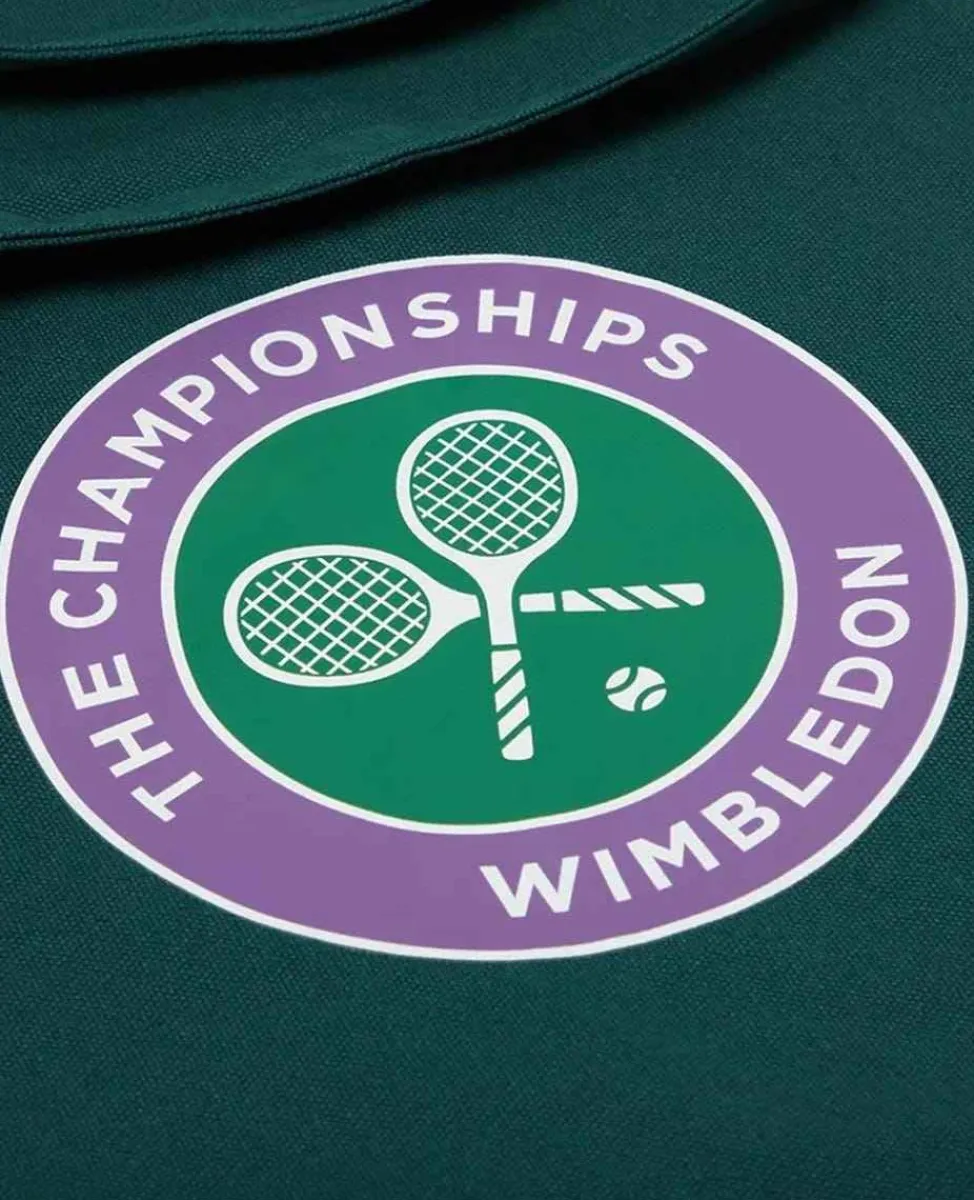 Wimbledon Shoppers*Logo Shopper Bag - Green
