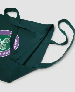 Wimbledon Shoppers*Logo Shopper Bag - Green