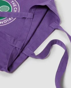 Wimbledon Shoppers*Logo Shopper Bag - Purple