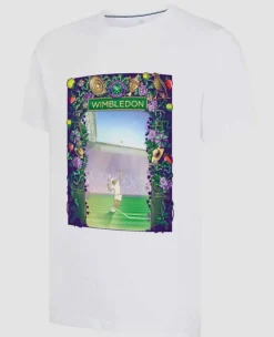 Wimbledon Tops & T-Shirts*Mens 2023 Poster T-Shirt