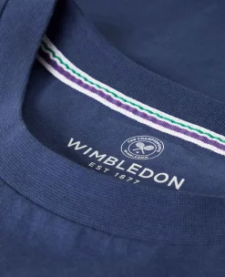 Wimbledon Tops & T-Shirts*Mens Championships Logo T-Shirt - Navy