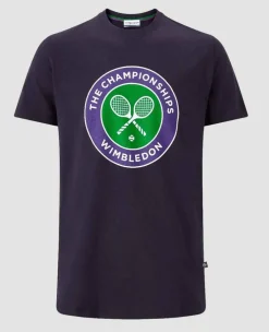 Wimbledon Tops & T-Shirts*Men's Championships Logo T-Shirt - Midnight