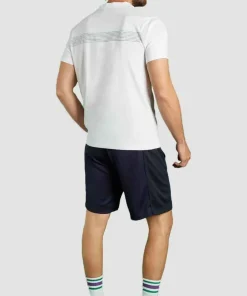 Wimbledon Tops & T-Shirts*Men's Classic Chest Stripe 'W' T-Shirt - White